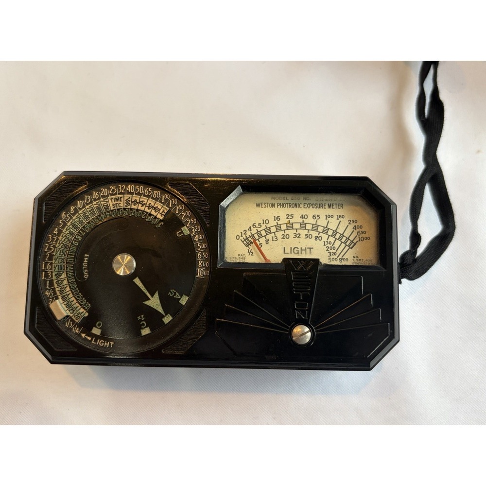 Vintage 1930s Weston Photronic Exposure Meter